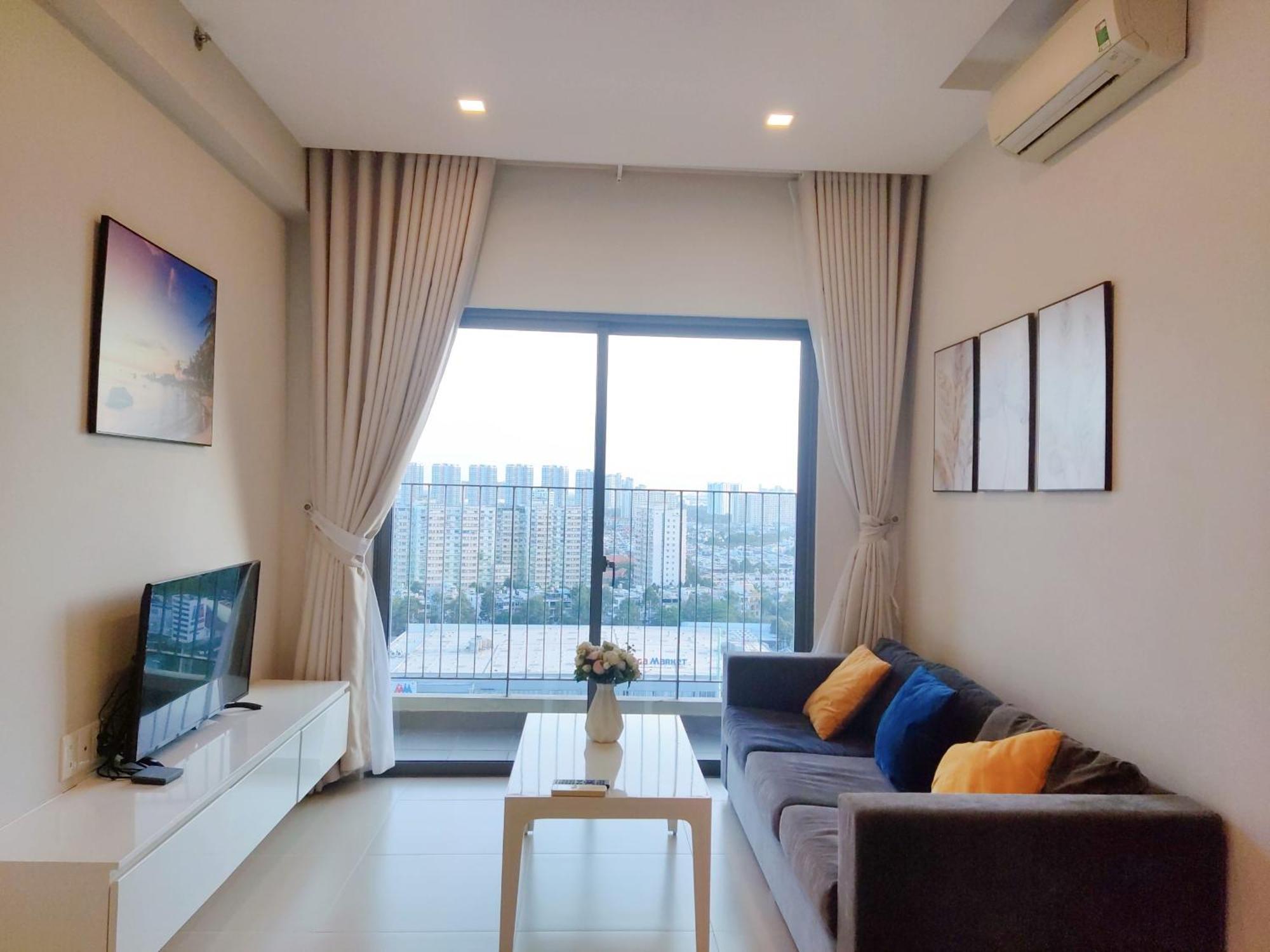 Masteri Thao Dien Comfy Apartment #Nice Balcony #Opening View Ho Chi Minh-byen Eksteriør bilde