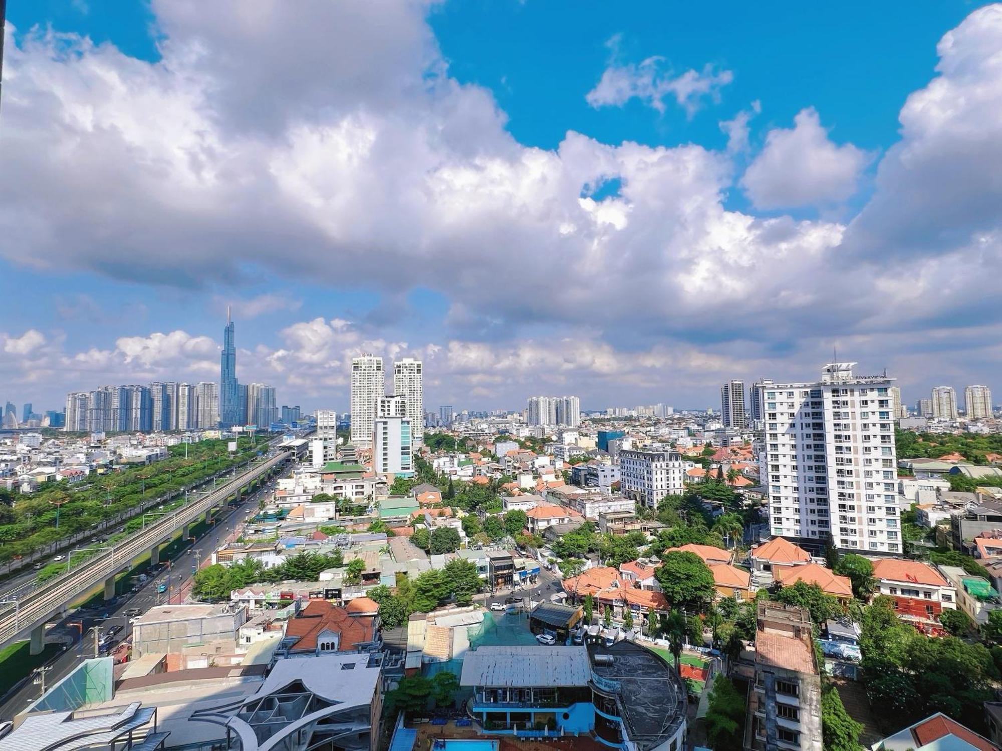 Masteri Thao Dien Comfy Apartment #Nice Balcony #Opening View Ho Chi Minh-byen Eksteriør bilde